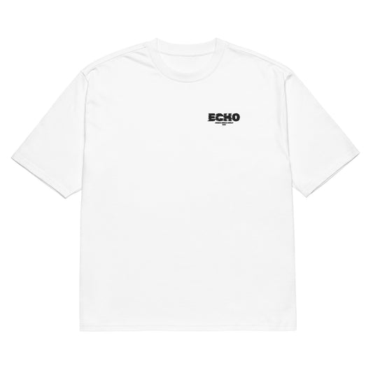 T-Shirt Oversize Blanc <br> Urban ECHO