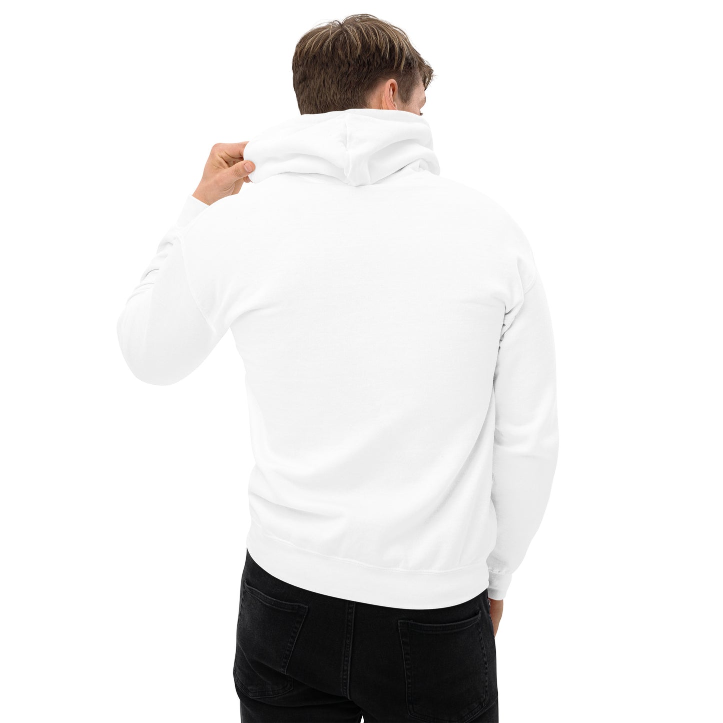 Hoodie Blanc Homme <br> Urban ECHO