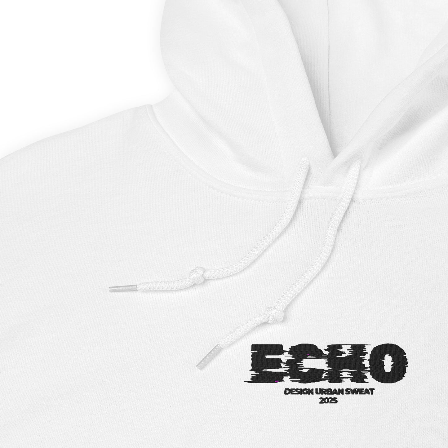 Hoodie Blanc Homme <br> Urban ECHO