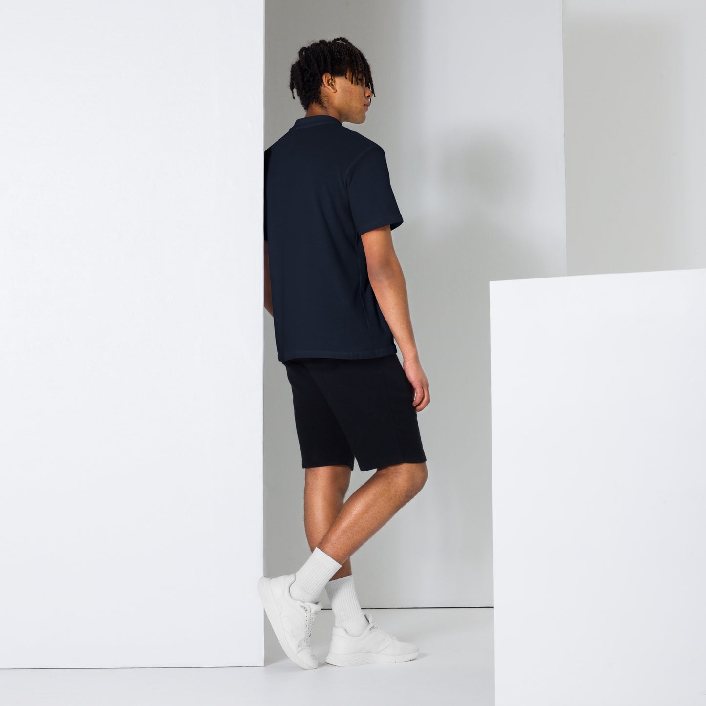 Polo Bleu Marine Homme <br> Urban SWEAT