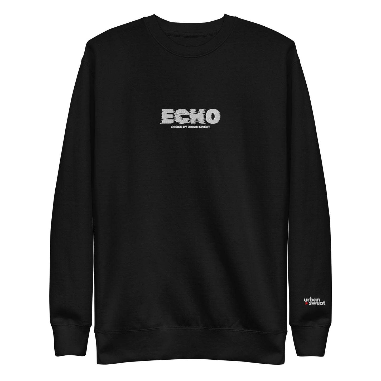 Sweat-Shirt Noir Homme <br> Urban ECHO