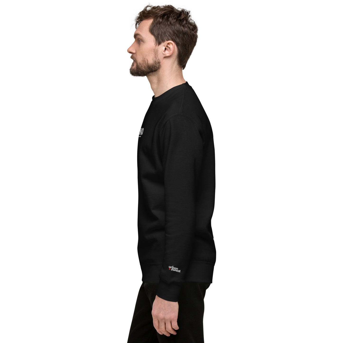 Sweat-Shirt Noir Homme <br> Urban ECHO