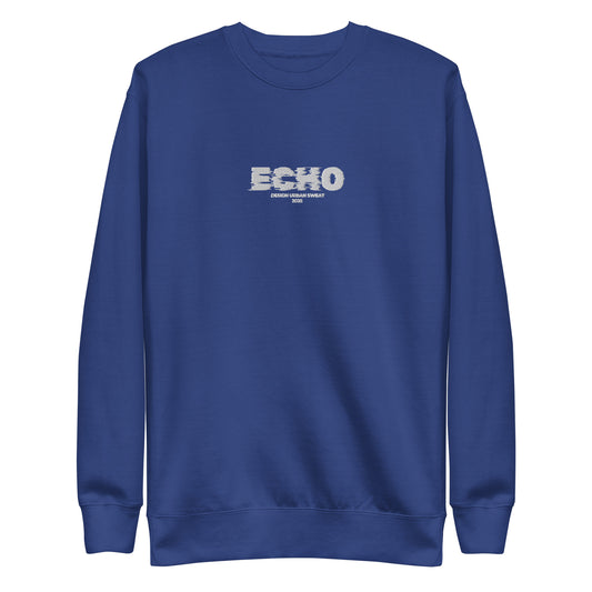 Sweat Bleu Roi <br> Urban ECHO