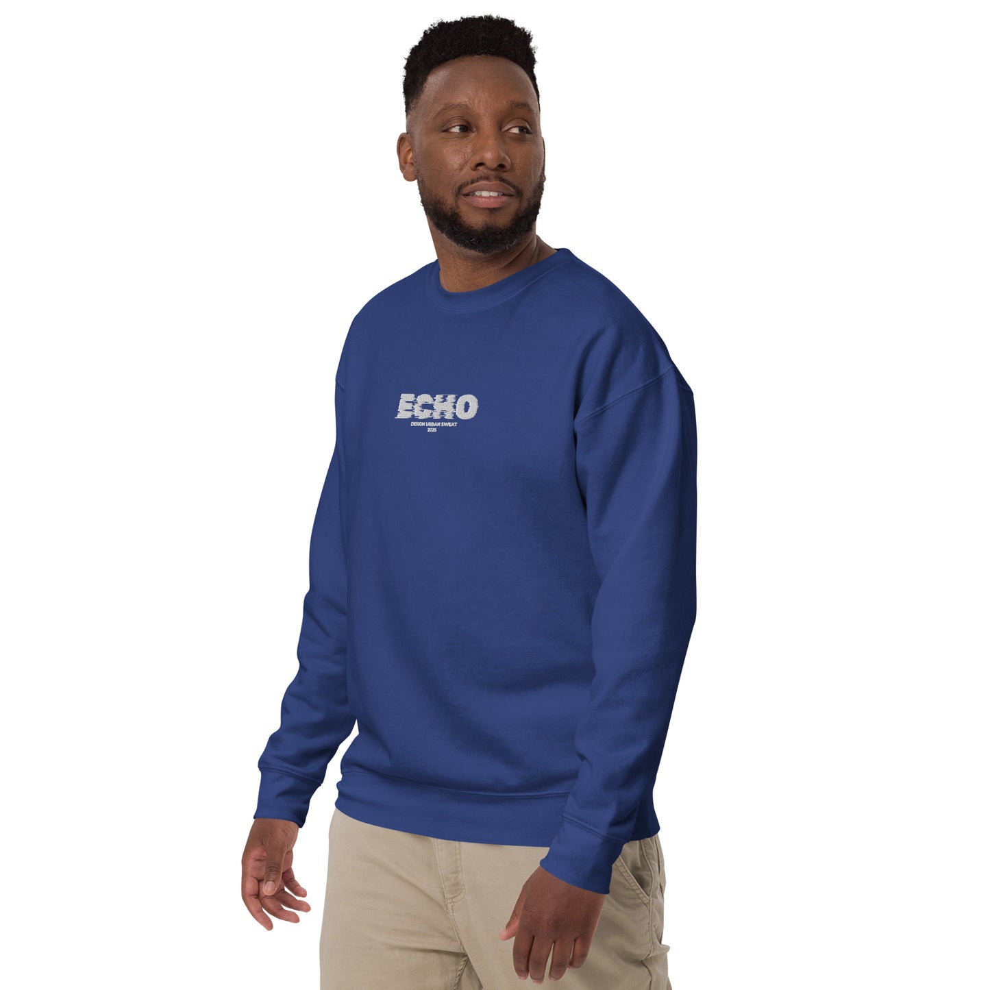 Sweat Bleu Roi <br> Urban ECHO