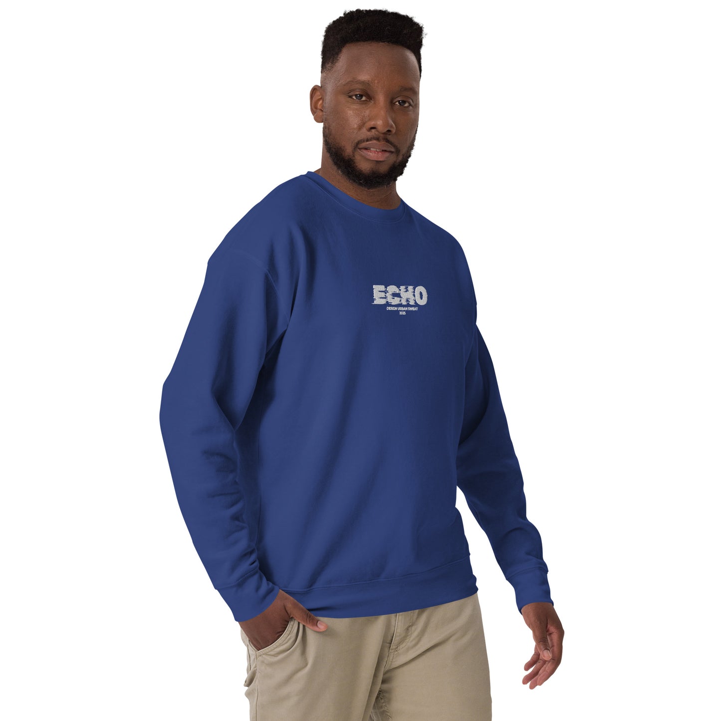 Sweat Bleu Roi <br> Urban ECHO